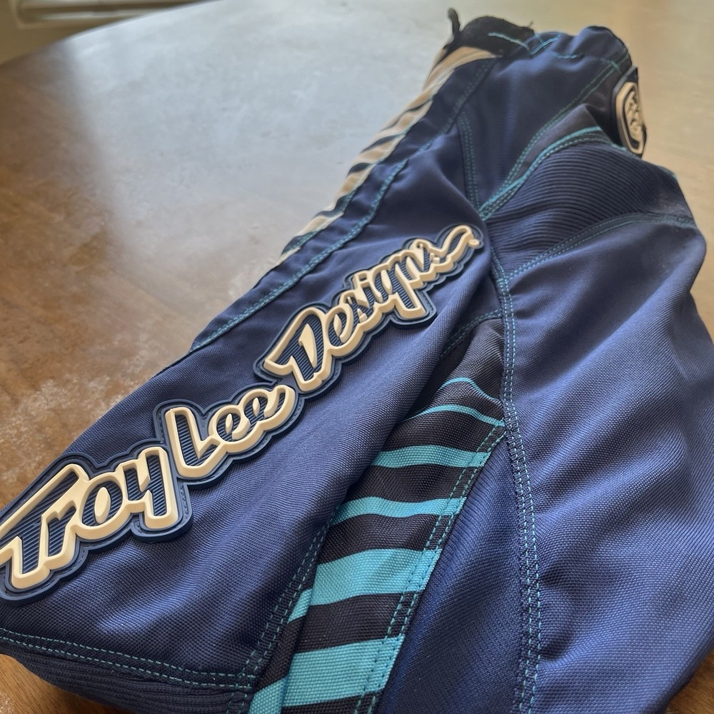 Troy Lee Designs GP Motocross Pants Mens 30 MX Riding Gear Blue White Racing